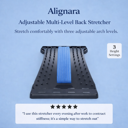 Alignara Adjustable Multi-Level Back Stretcher