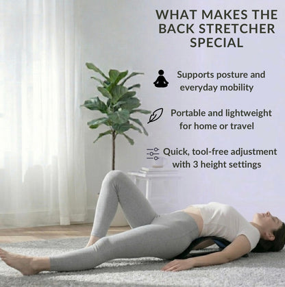 Alignara Adjustable Multi-Level Back Stretcher