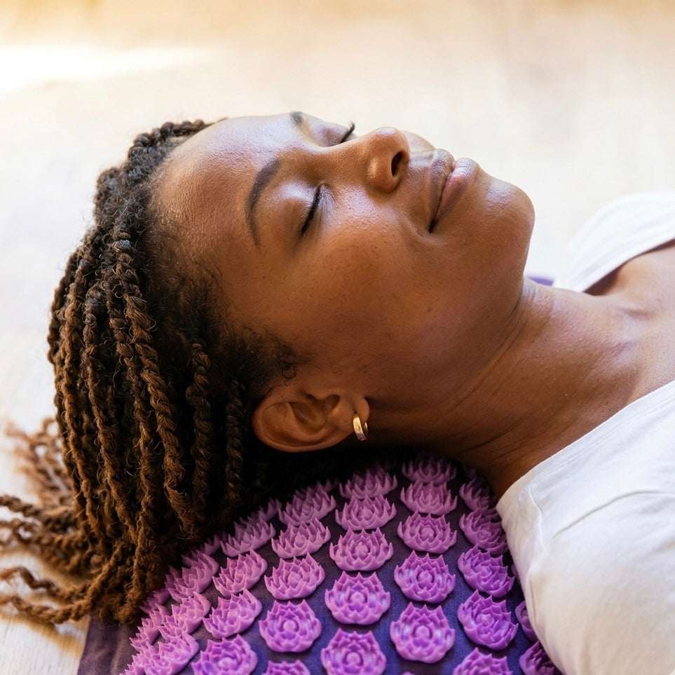 Alignara Acupressure Mat & Pillow Set
