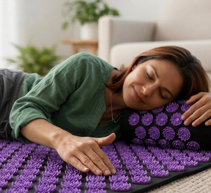 Alignara Acupressure Mat & Pillow Set