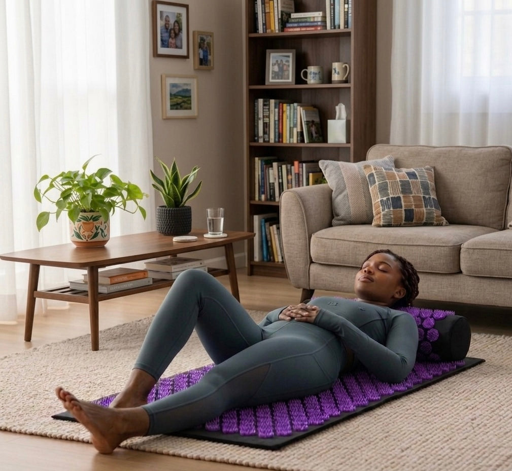 Alignara Acupressure Mat & Pillow Set