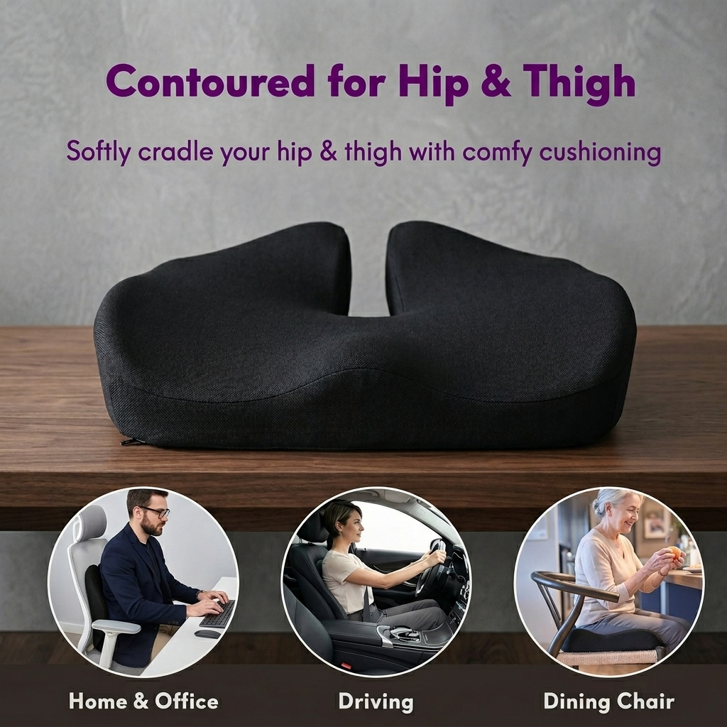 Alignara Plush Comfort Seat Cushion