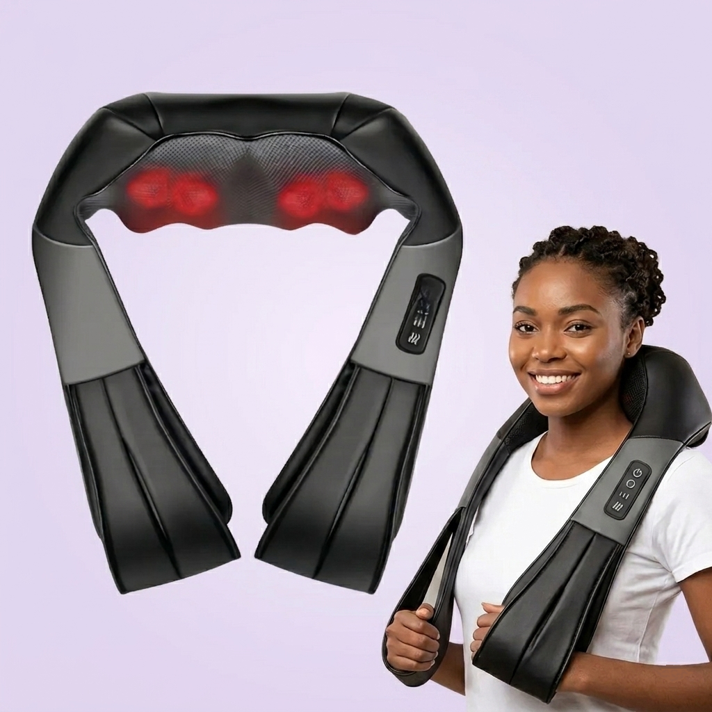Alignara Deep-Tissue Shiatsu Neck & Back Massager