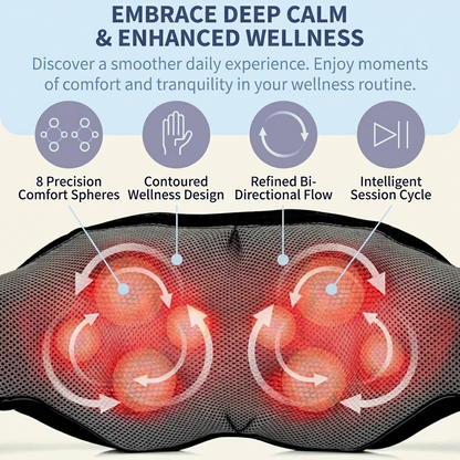 Alignara Deep-Tissue Shiatsu Neck & Back Massager