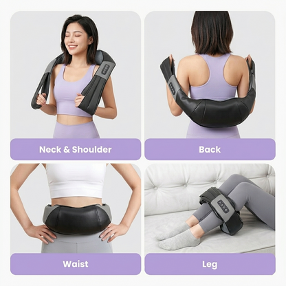 Alignara Deep-Tissue Shiatsu Neck & Back Massager