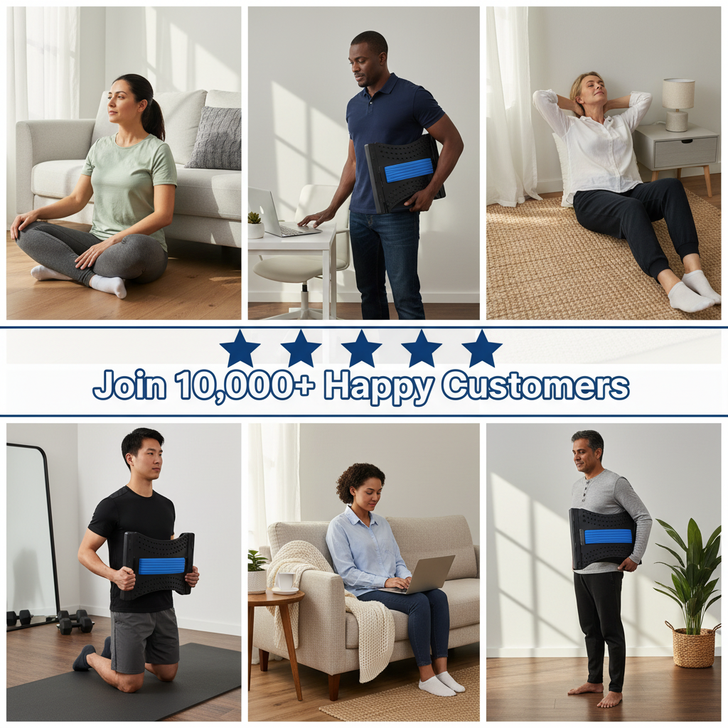 Alignara® Adjustable Multi-Level Back Stretcher